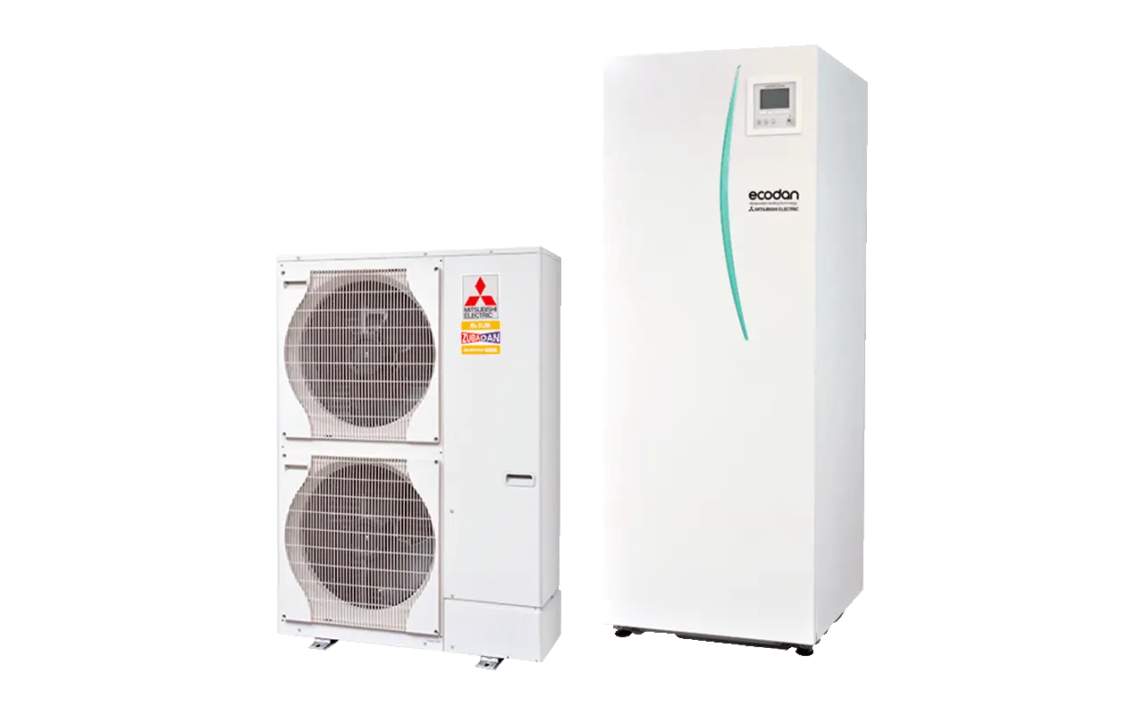 MITSUBISHI ELECTRIC ECODAN LUFT/WASSER-WÄRMEPUMPE