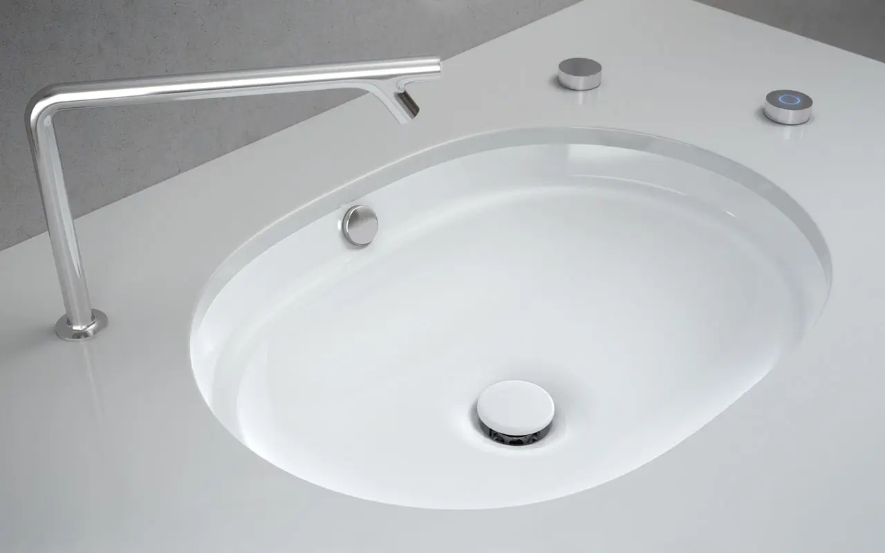 VitrA-Bad Metropole Autoclean-Waschtisch mit Sensor-Schaltung