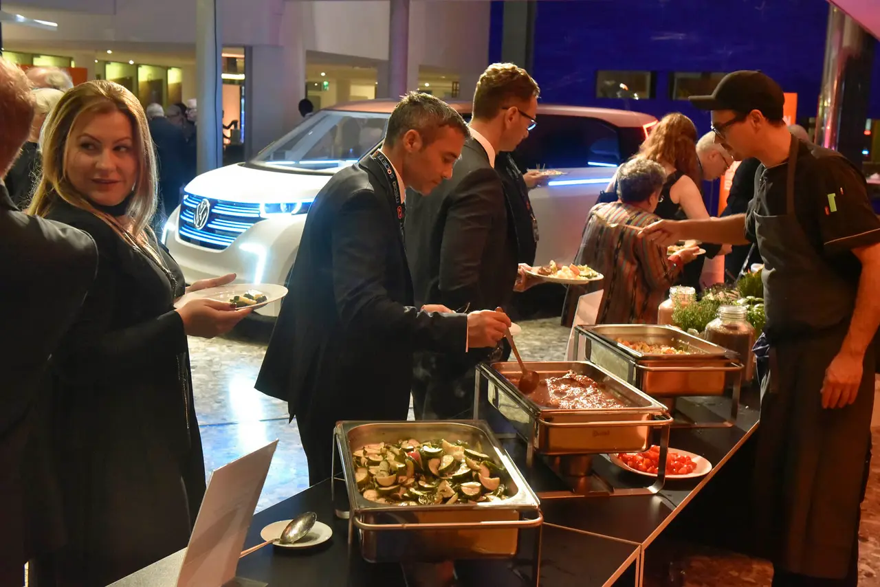 Der Ausklang am Buffet