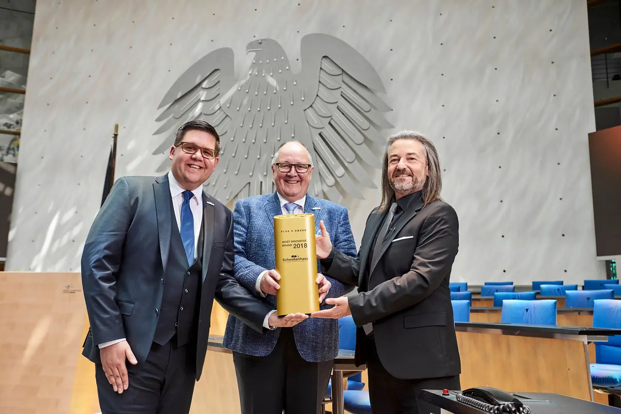 The award handed to Schwabenhaus