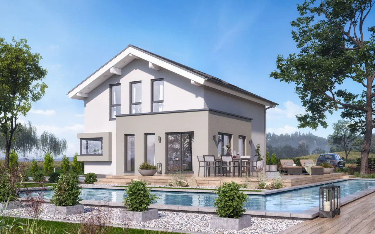 Schwabenhaus Solitaire-E-115 Entwurf 6