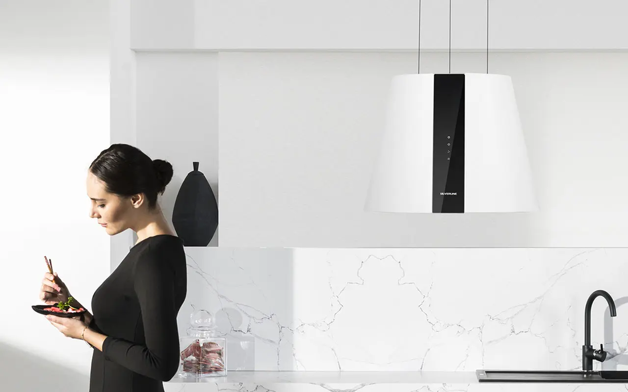 Silverline Pure Plus Island Hood
