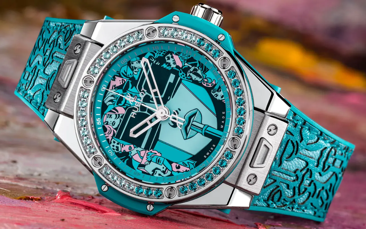 Hublot Big Bang One Click Marc Ferrero Steel Turquoise
