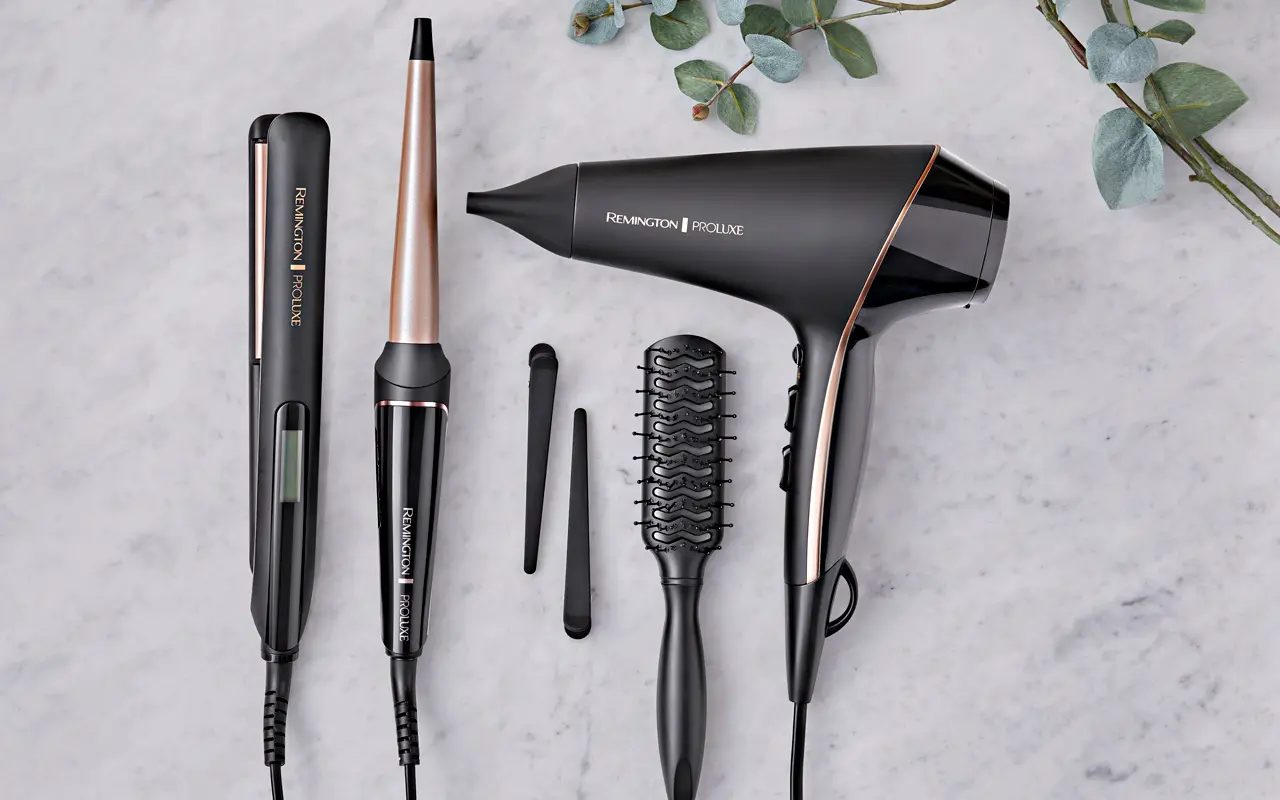 Remington PROluxe Midnight Edition Haarstyling-Serie
