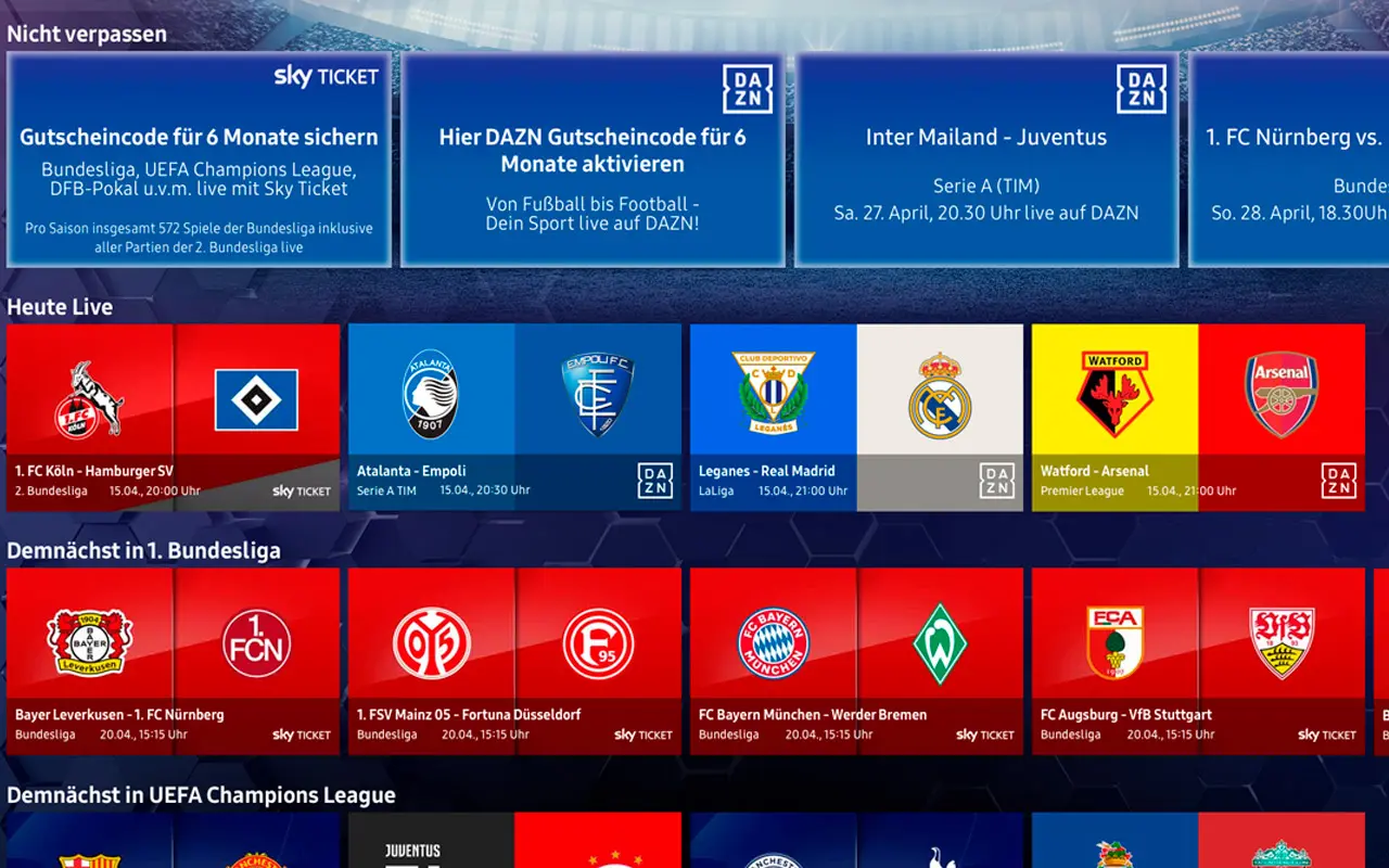 Samsung Sportwelt