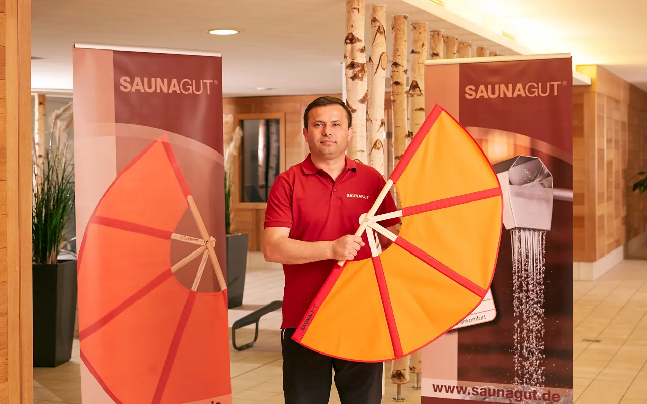 SAUNAGUT® Aufgussfächer