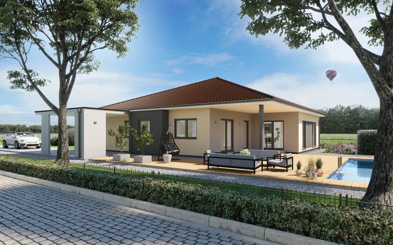 Schwabenhaus Solitaire-Bungalow-130 E2