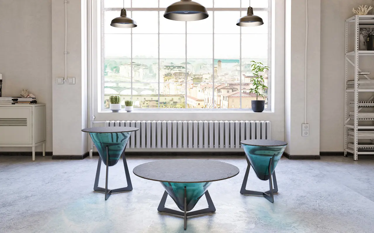 Aguti Design Tischkollektion BRILLANT