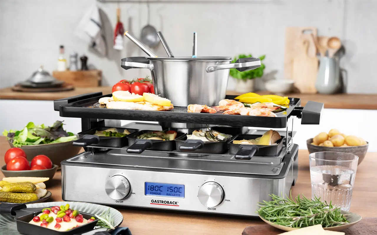 Gastroback Raclette-Fondue