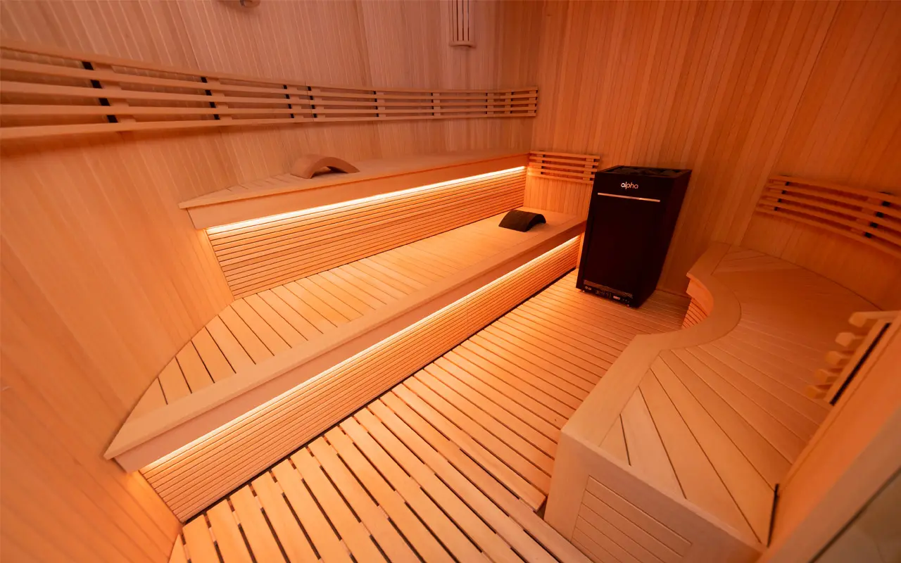 Alpha Wellness Sensations Chaleur ergonomic sauna headrest