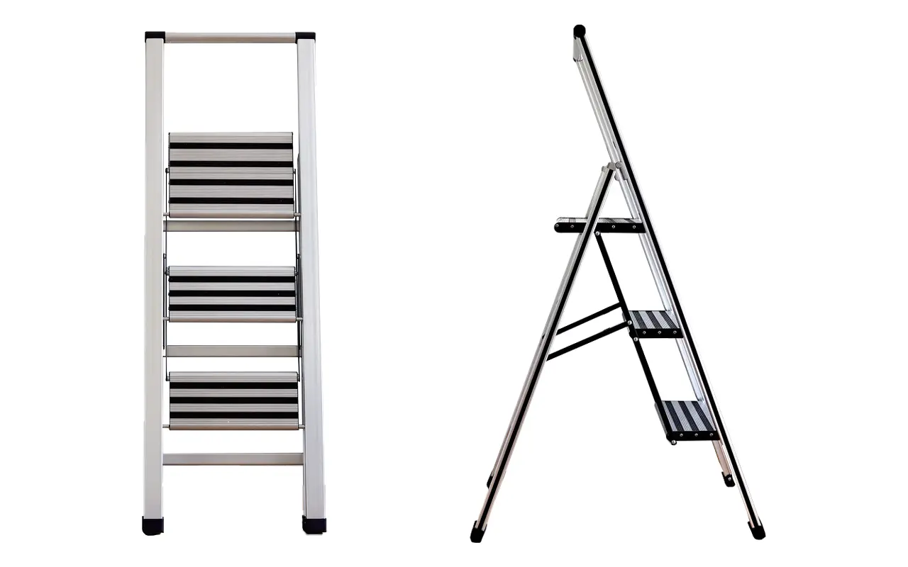 WENKO Alu-Klapptrittleiter Compact