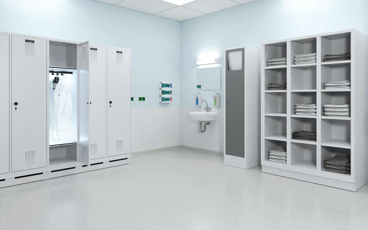 C+P UV-C Garderobenschank