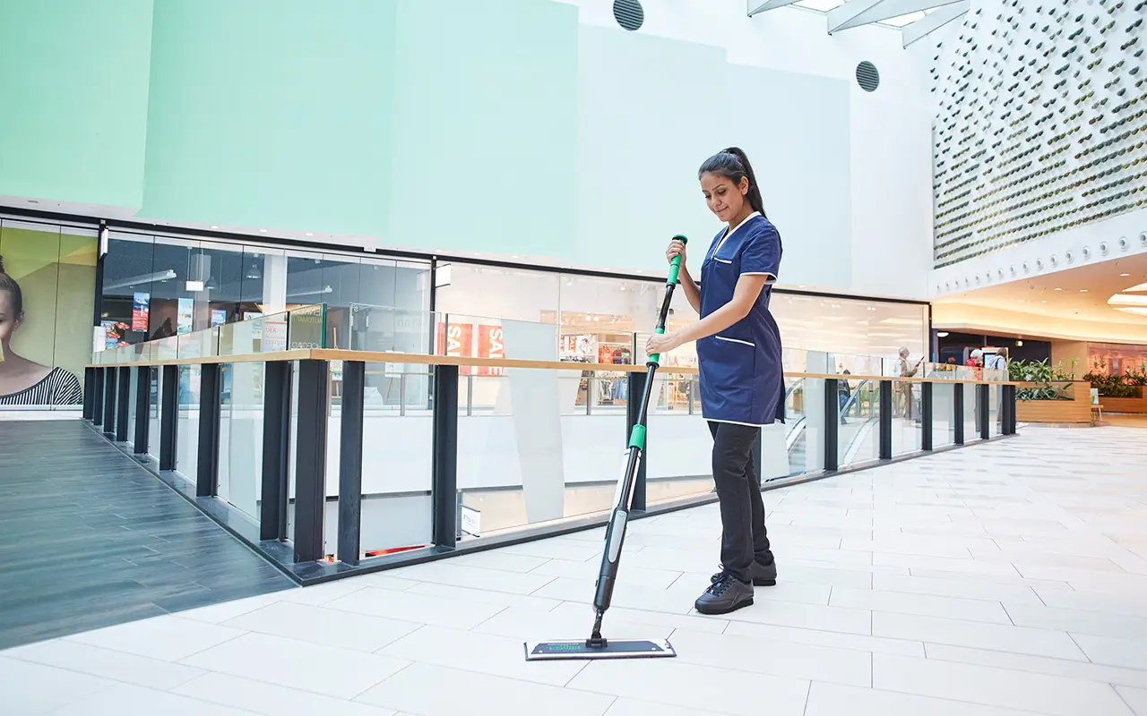 UNGER erGO! clean Bodenreinigungs-System