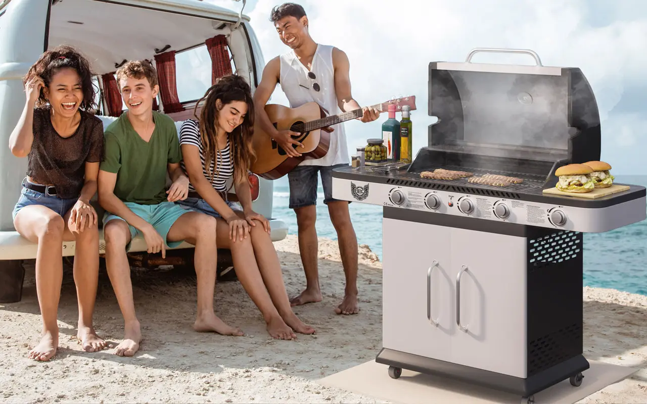 Maxxus Gasgrill BBQ Chief Titan 4+1