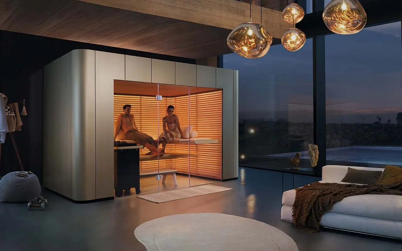 KLAFS – Sauna S11. Design by Studio F. A.