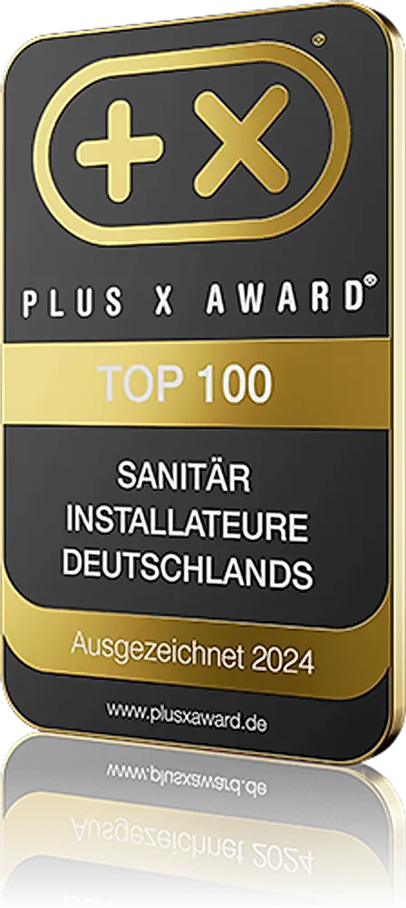 Siegel „Top 100 Sanitär Installateure“