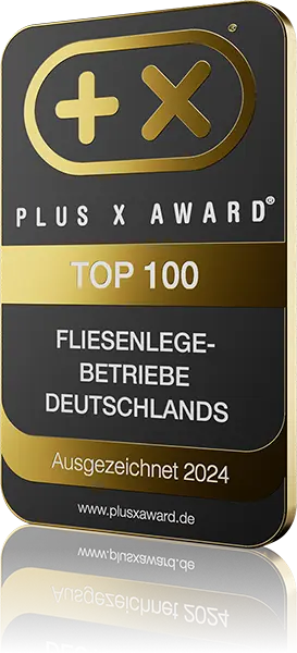 Siegel „Top 100 Fliesenlegebetriebe“