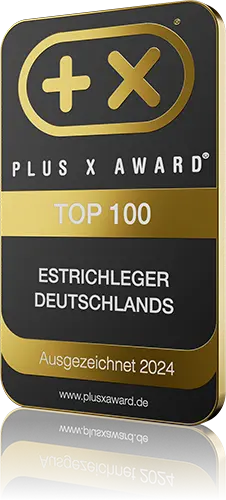 Siegel „Top 100 Estrichleger Deutschlands“