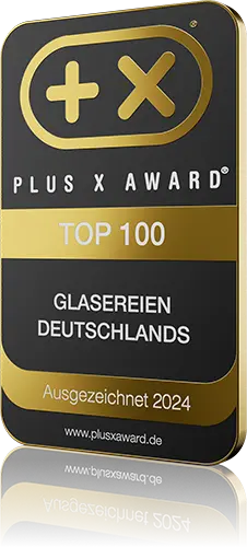 Siegel „Top 100 Glasereien Deutschlands“