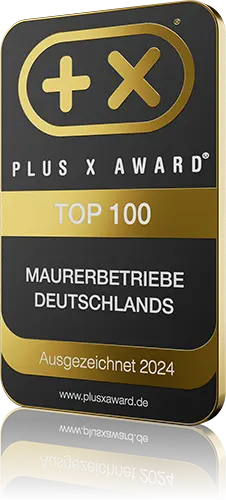 Siegel „Top 100 Maurerbetriebe Deutschlands“