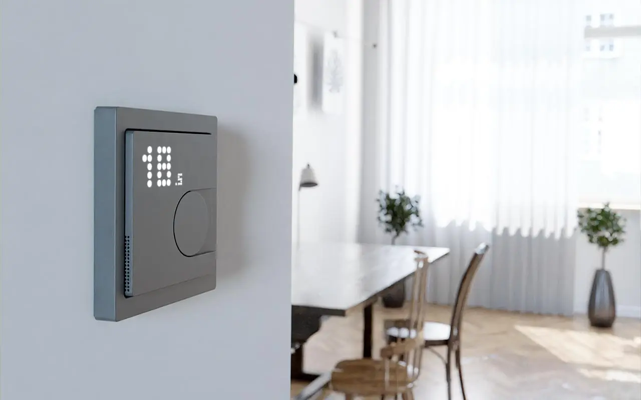 Merten – Raumtemperaturregler Connected