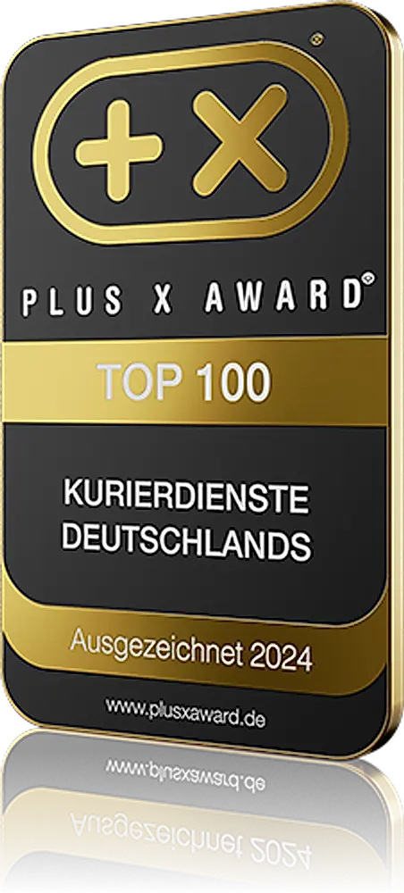 Siegel „Top 100 Kurierdienste Deutschlands“