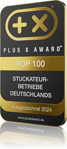 Siegel „Top 100 Stuckateurbetriebe Deutschlands“