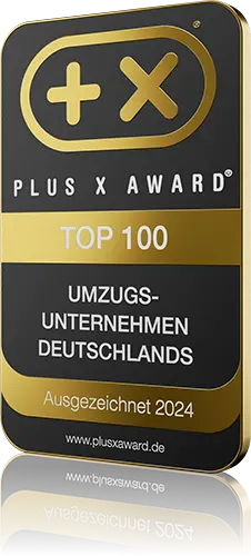 Siegel „Top100 Umzugsunternehmen Deutschlands“
