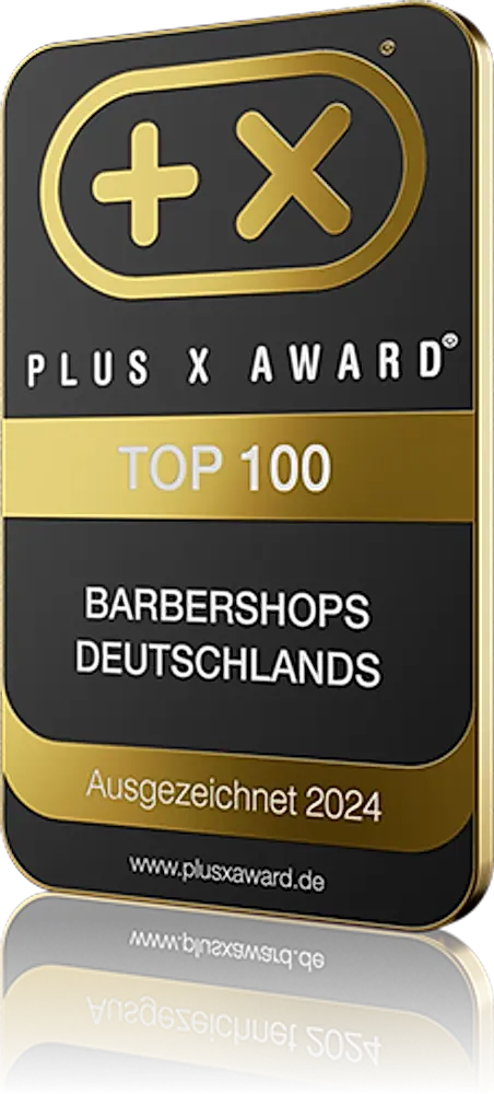 Siegel „Top 100 Barbershops Deutschlands“