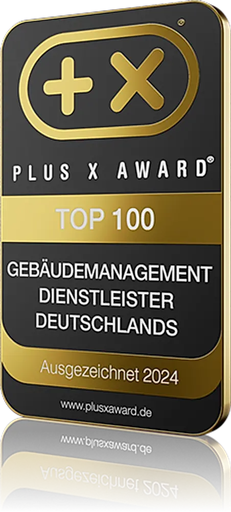 Siegel „Top 100 Gebäudemanagement Dienstleister Deutschlands“