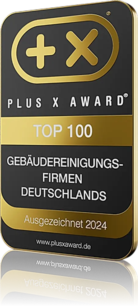 Siegel „Top 100 Gebäudereinigungsfirmen Deutschlands“