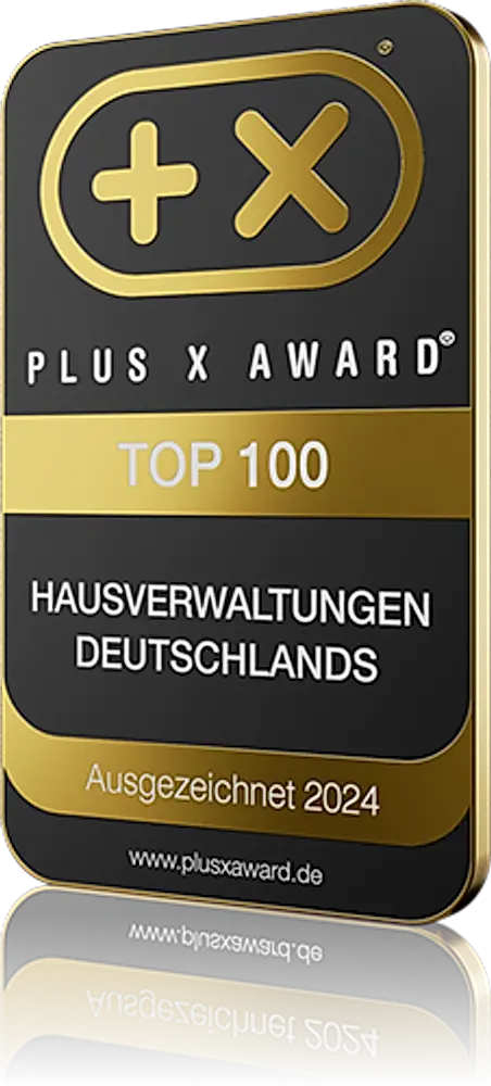 Siegel „Top 100 Hausverwaltungen Deutschlands“