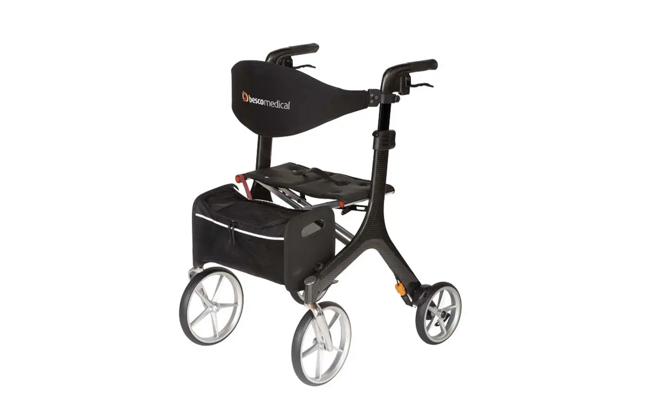 Besco Medical Rollator Carbon