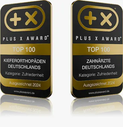 Siegel „Top 100 Zahnärzte & Kieferorthopäden Deutschlands“