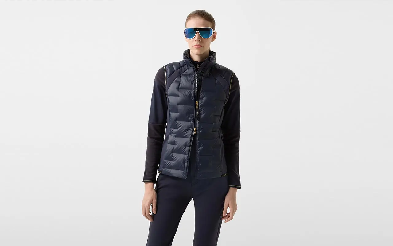 Bogner Daunenweste Efi in Navy-Blau