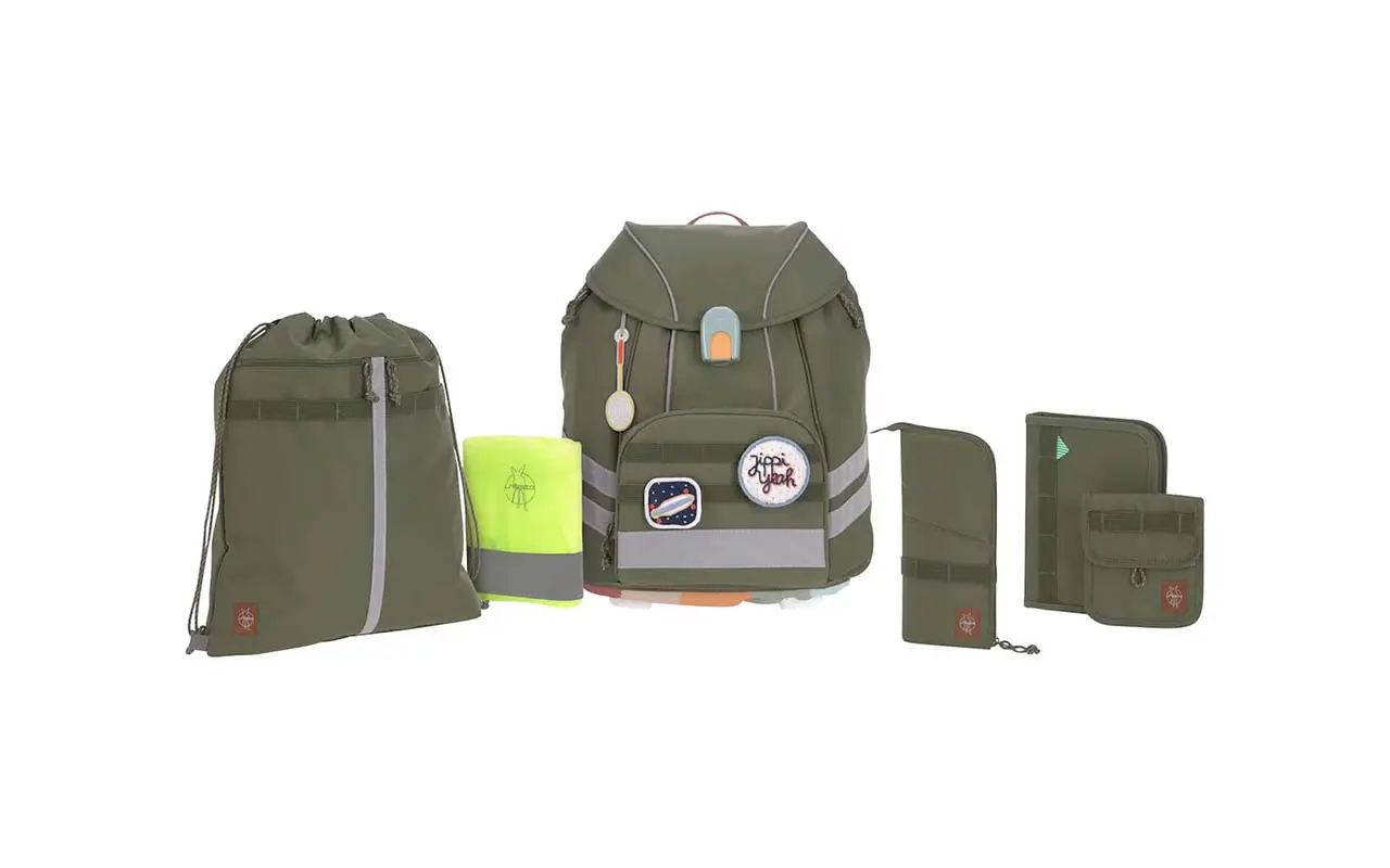 LÄSSIG Schulranzen Set, School Set UNIQUE SLIM