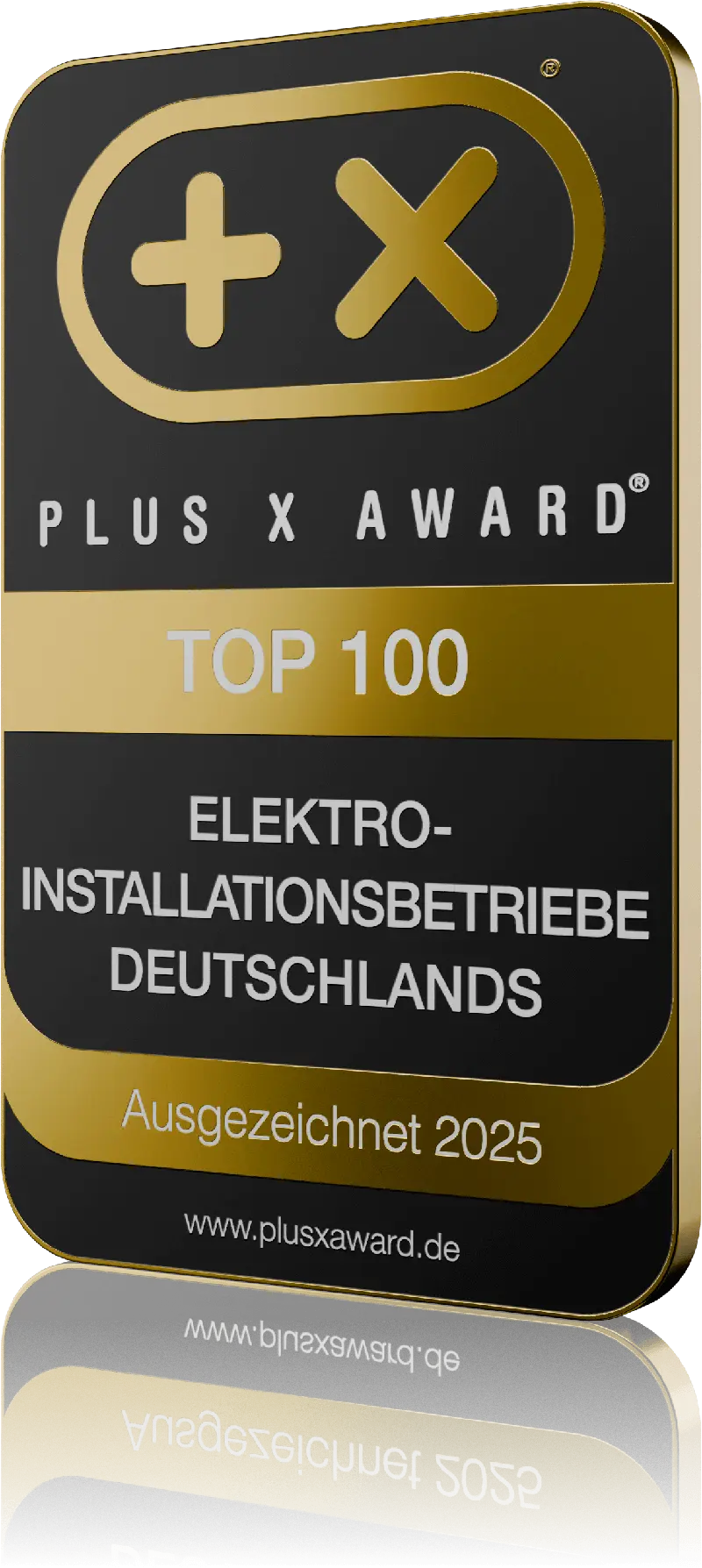 Siegel „Top 100 Elektro-Installationsbetriebe“