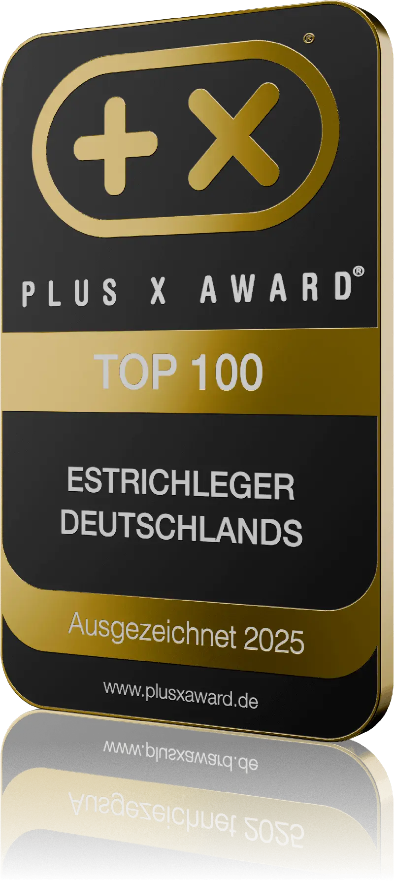 Siegel „Top 100 Estrichleger Deutschlands“