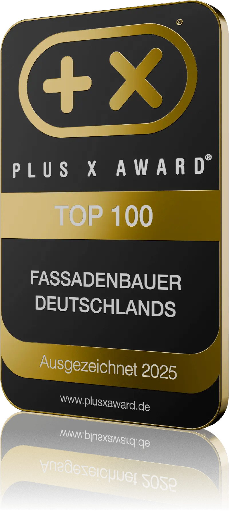 Siegel „Top 100 Fassadenbauer Deutschlands“