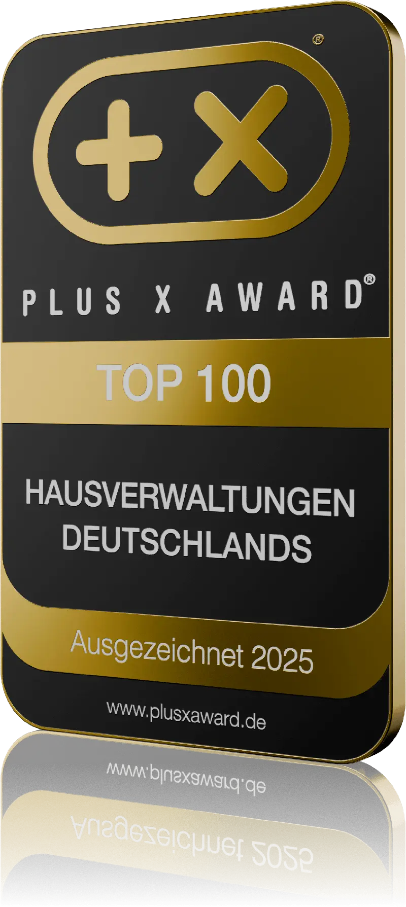Siegel „Top 100 Hausverwaltungen Deutschlands“