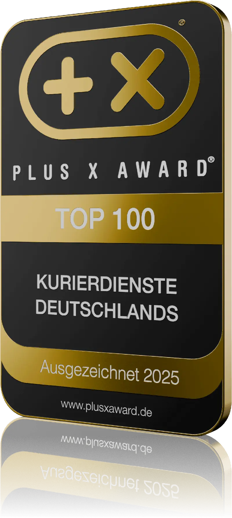 Siegel „Top 100 Kurierdienste Deutschlands“