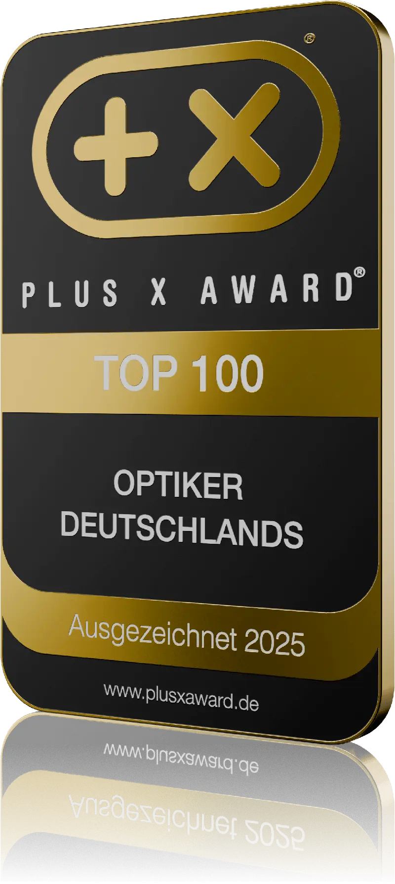 Siegel „Top 100 Optiker Deutschlands“