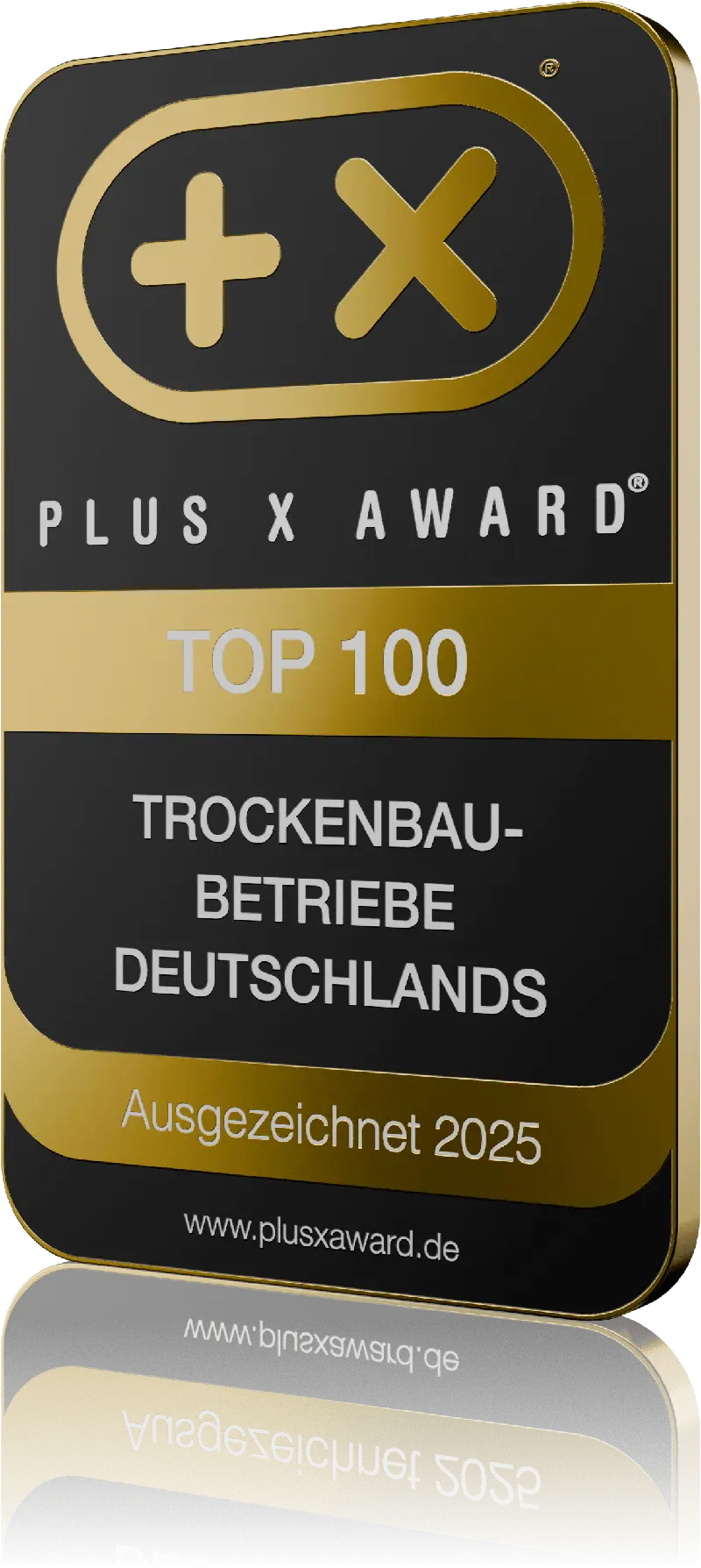 Siegel „Top 100 Trockenbau Betriebe“