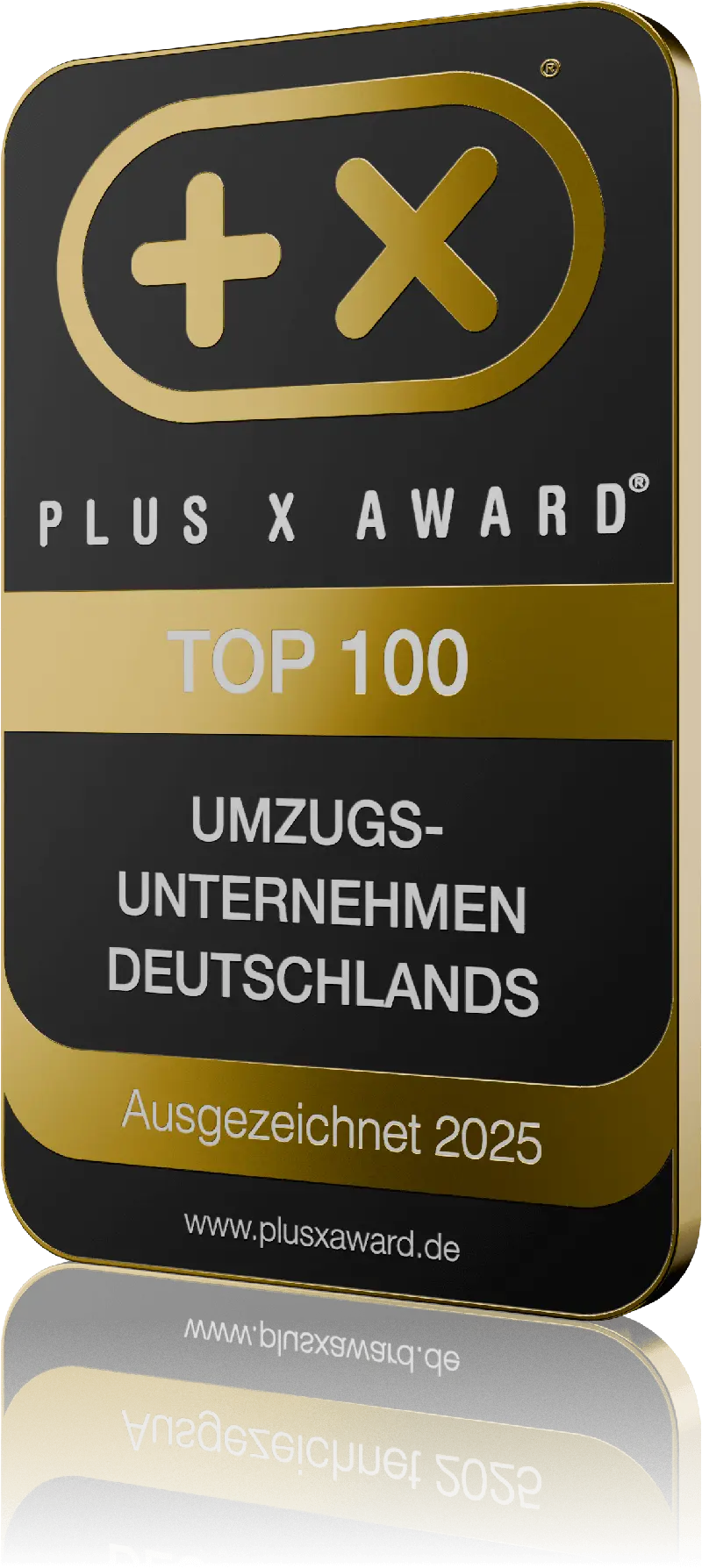 Siegel „Top100 Umzugsunternehmen Deutschlands“