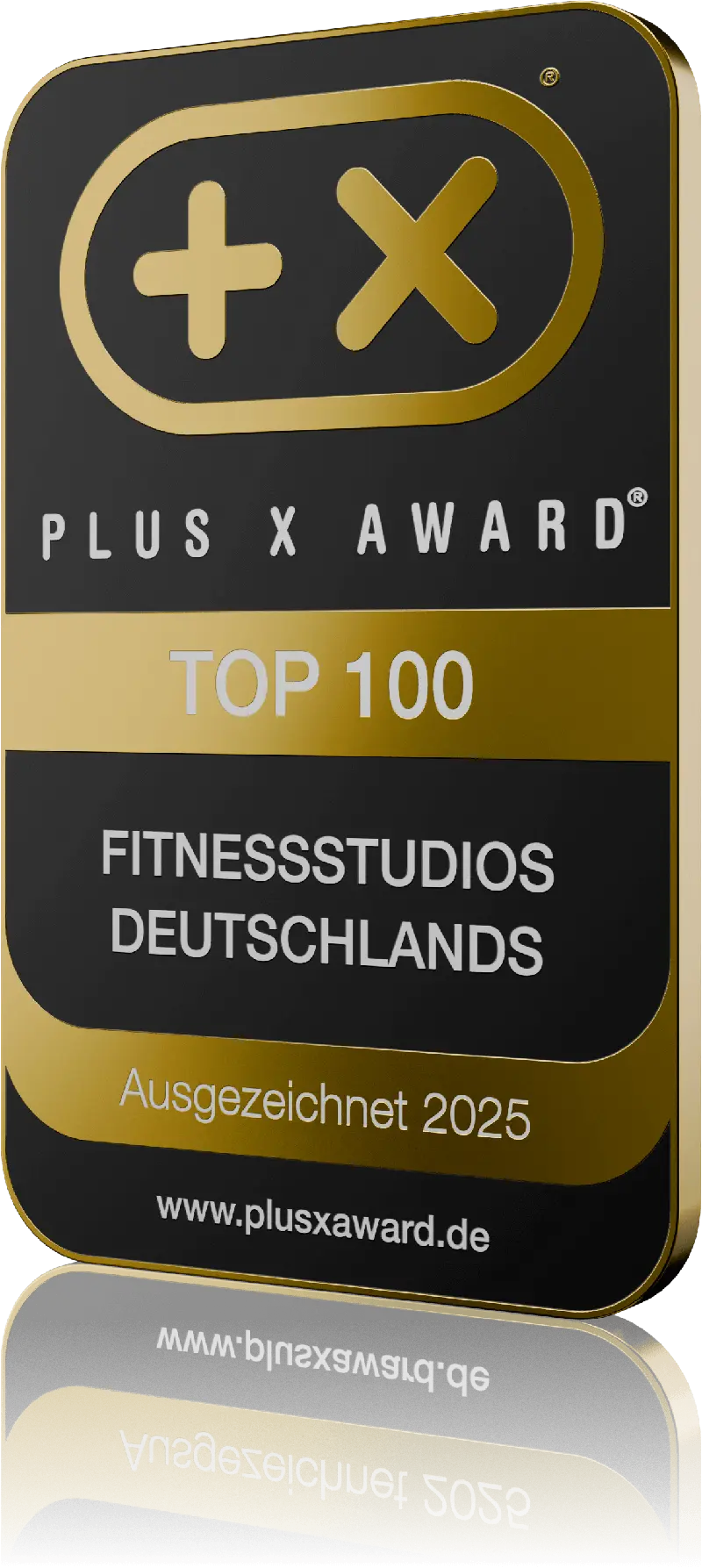 Siegel „Top 100 Fitnessstudios Deutschlands“