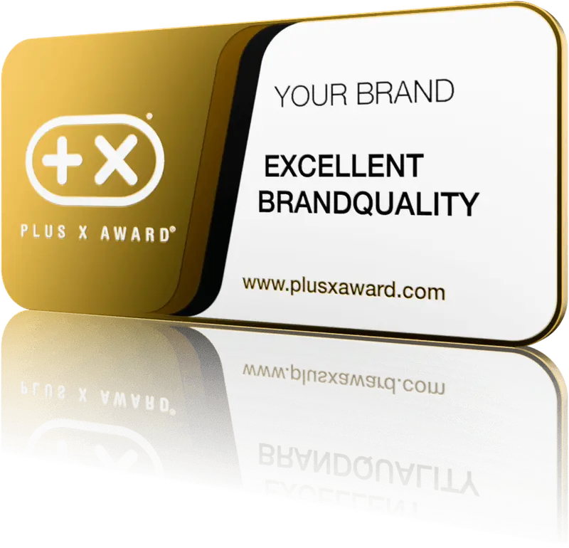 “Excellent brand quality” seal