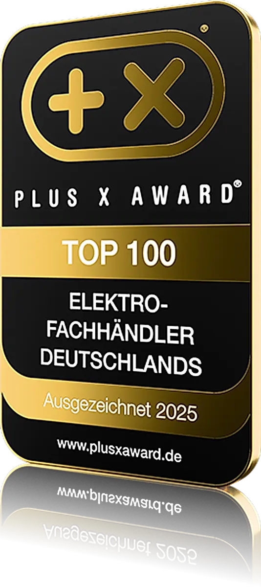 Siegel „Top 100 Elektrofachhändler Deutschlands 2025“