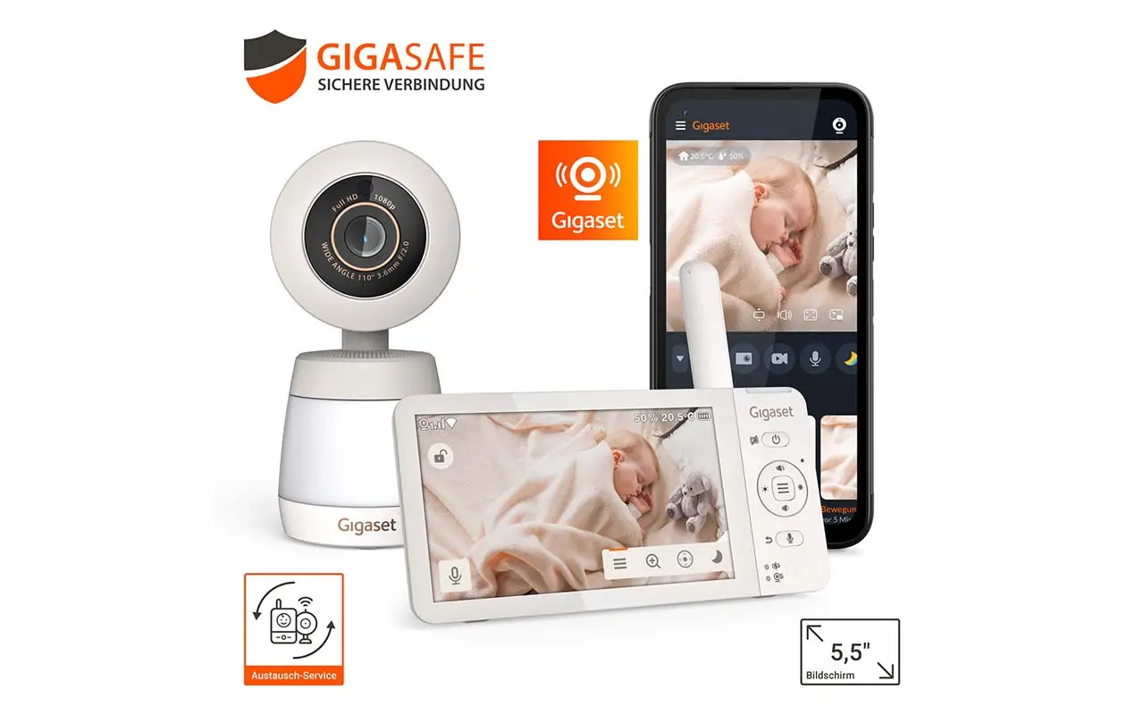 Gigaset – Baby 700 connect, 100 Audio, 300 Video, 500 Video