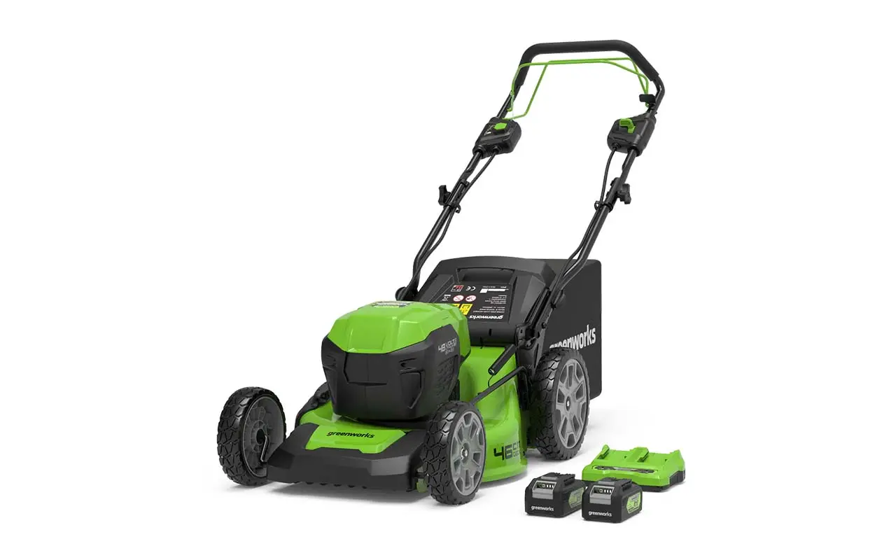 greenworks 24V + 24V Rasenmäher SP 46 cm