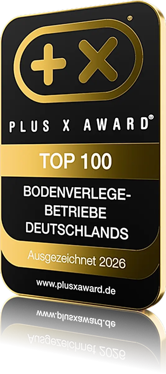 Siegel „Top 100 Bodenverlegebetriebe“
